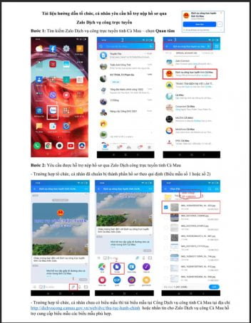 Hướng dẫn đăng ký giấy đi đường online tại Cà Mau