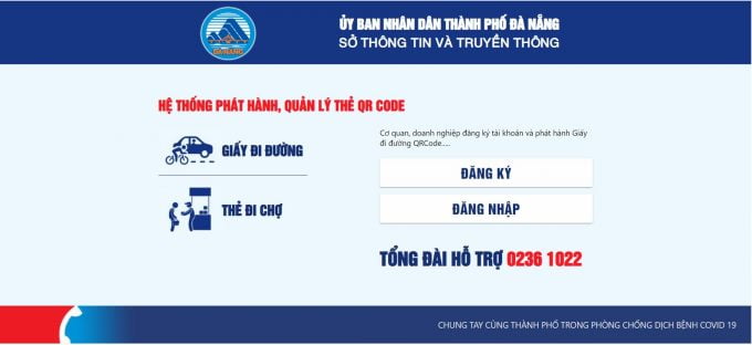 Mẫu giấy đi đường Đà Nẵng mới nhất
