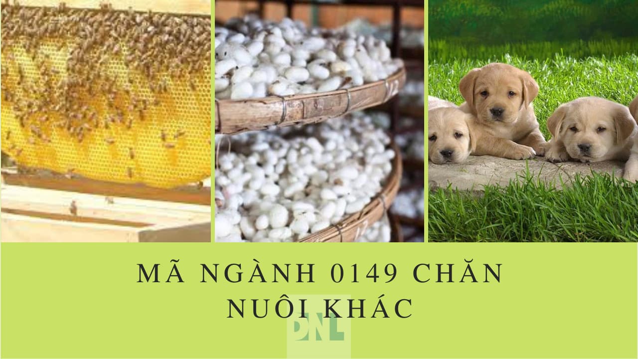 Mã ngành 0149 Chăn nuôi khác