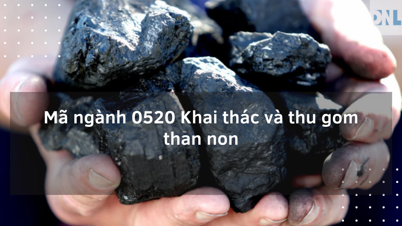 Mã ngành 0520 Khai thác và thu gom than non Mã ngành 0520 Khai thác và thu gom than non