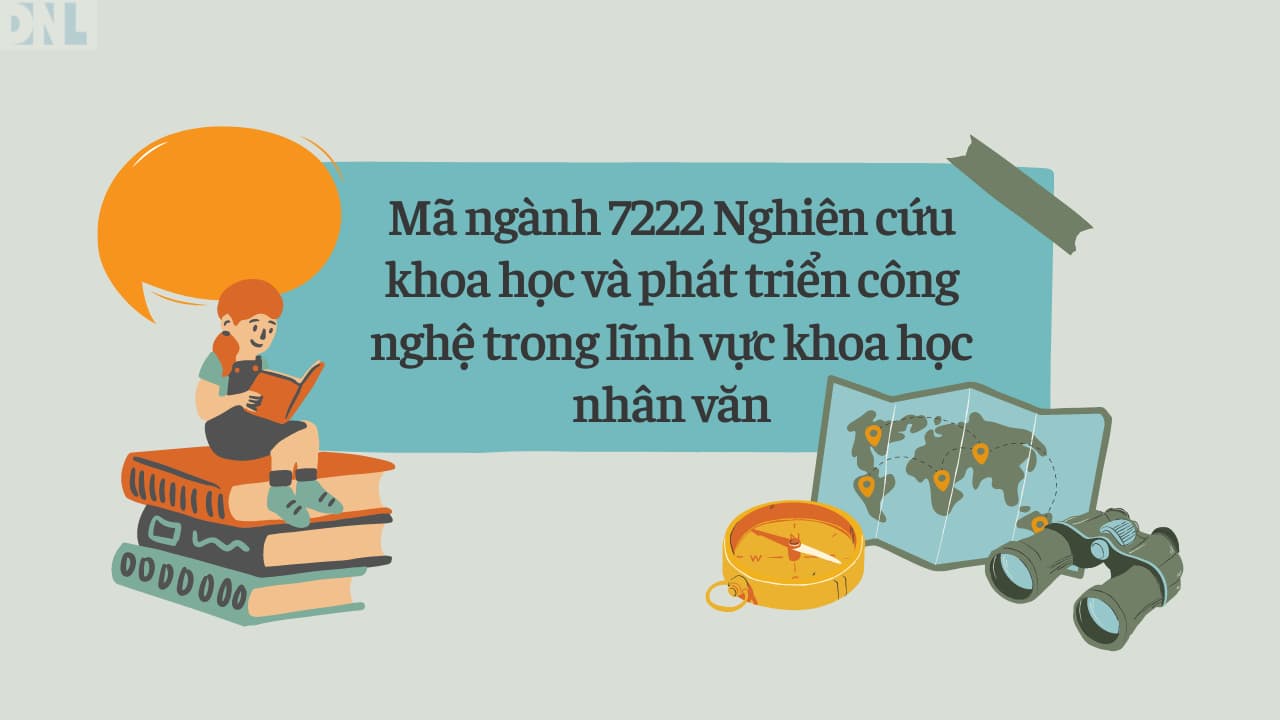 Mã ngành 7222 Nghiên cứu khoa học và phát triển công nghệ trong lĩnh vực khoa học nhân vănMã ngành 7222 Nghiên cứu khoa học và phát triển công nghệ trong lĩnh vực khoa học nhân văn
