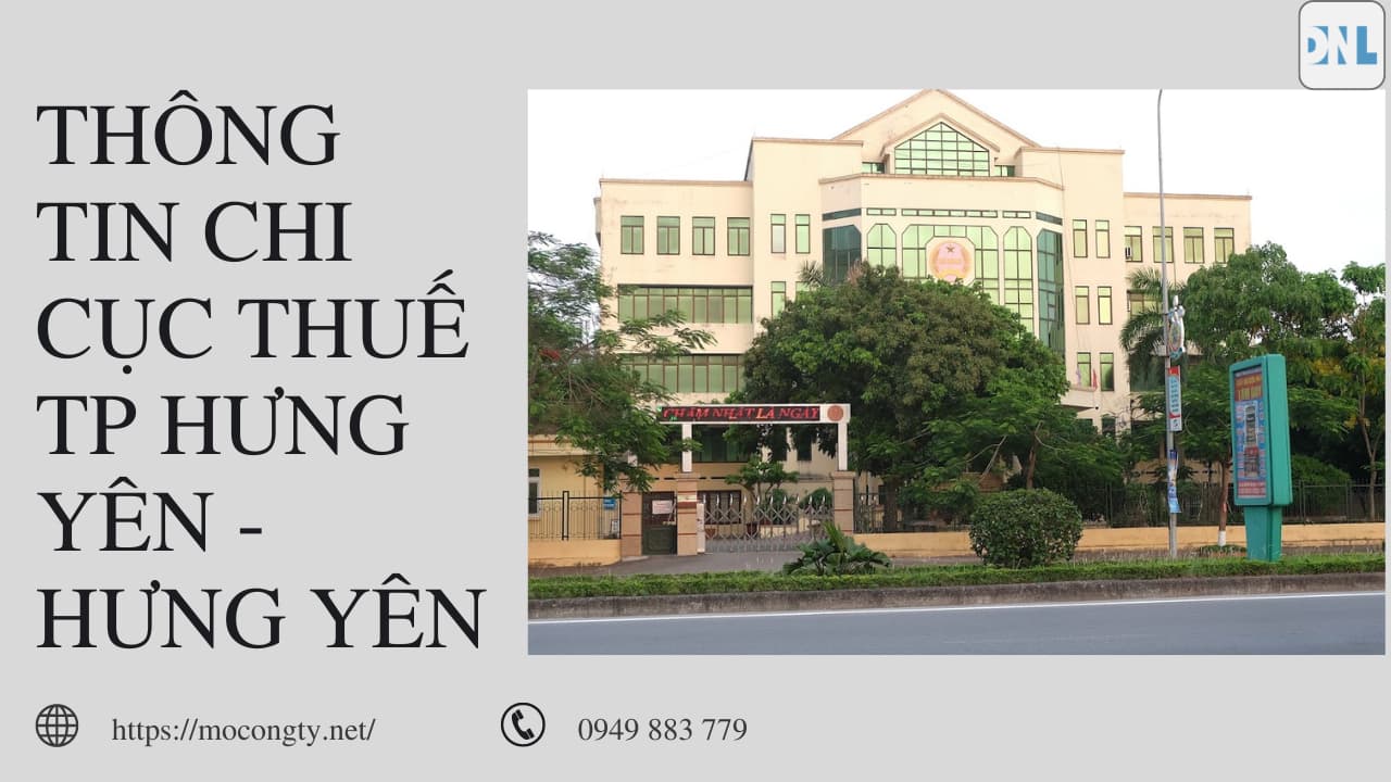 Danh bạ điện thoại Chi cục Thuế Tp Hưng Yên-Hưng Yên