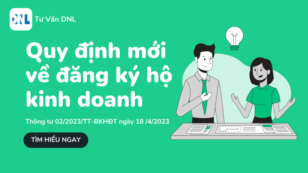 Quy định mới về đăng ký hộ kinh doanh năm 2023 1 Quy định mới về đăng ký hộ kinh doanh năm 2023