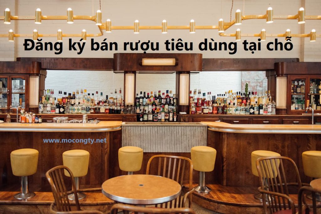 Giấy đăng ký bán rượu tiêu dùng tại chỗ 1 Giấy đăng ký bán rượu tiêu dùng tại chỗ
