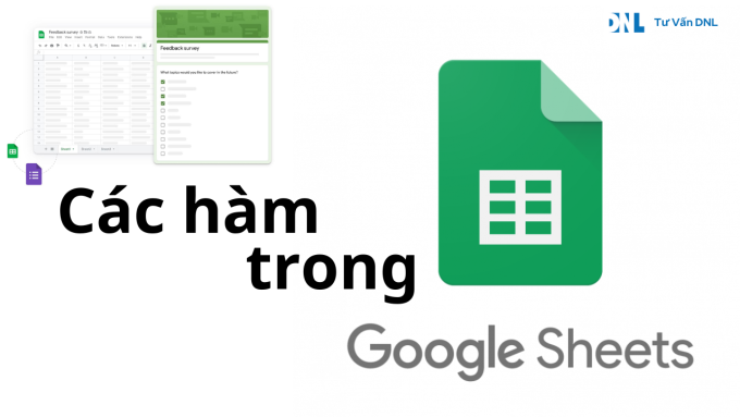 Các hàm trong google sheet