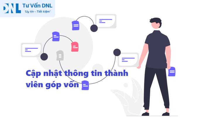 Cập nhật thông tin thành viên góp vốn