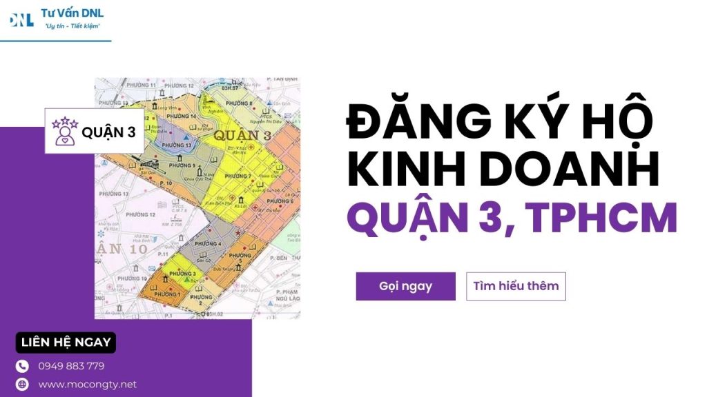 Đăng ký hộ kinh doanh Quận 3