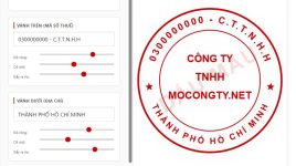 Tạo con dấu doanh nghiệp online