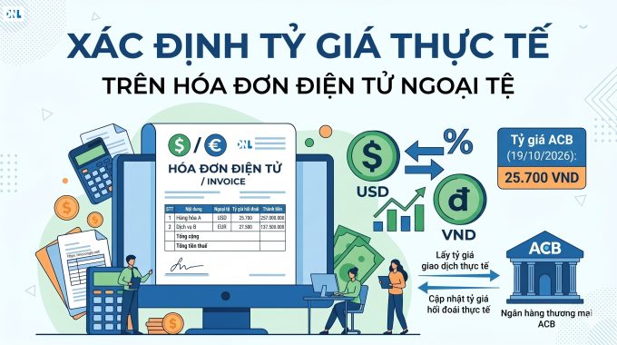 tỷ giá hóa đơn hàng xuất khẩu